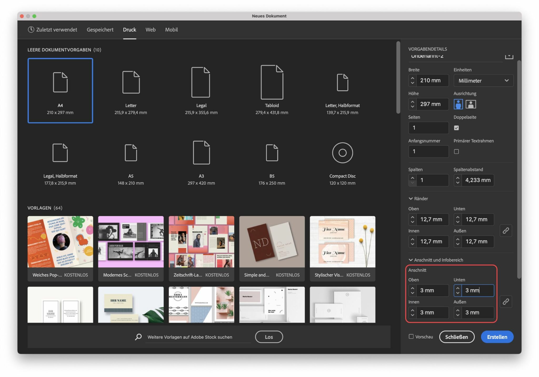 Druckfähiges PDF mit Adobe InDesign erstellen ☑️ Anleitung