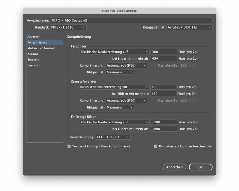 Druckfähiges PDF mit Adobe InDesign erstellen ☑️ Anleitung